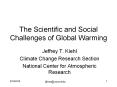 The%20Scientific%20and%20Social%20Challenges%20of%20Global%20Warming PowerPoint PPT Presentation