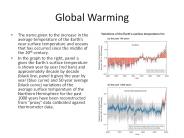 Global Warming