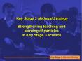 Key Stage 3 National Strategy PowerPoint PPT Presentation