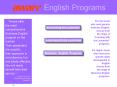 English Programs PowerPoint PPT Presentation