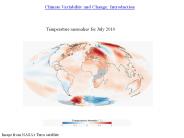 Climate Variability and Change: Introduction