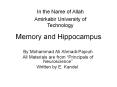 Memory%20and%20Hippocampus PowerPoint PPT Presentation