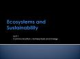 Ecosystems%20and%20Sustainability PowerPoint PPT Presentation