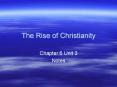 The Rise of Christianity PowerPoint PPT Presentation