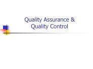 Quality Assurance