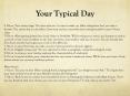 Your Typical Day PowerPoint PPT Presentation