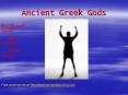 Ancient Greek Gods PowerPoint PPT Presentation