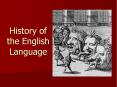 History of the English Language PowerPoint PPT Presentation