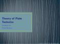 Theory of Plate Tectonics PowerPoint PPT Presentation