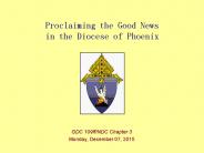 Proclaiming the Good News in the Diocese of Phoenix