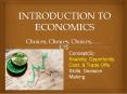 INTRODUCTION TO ECONOMICS PowerPoint PPT Presentation