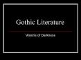 Gothic Literature PowerPoint PPT Presentation