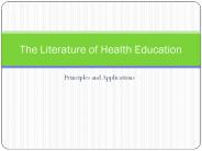 Principles and Applications