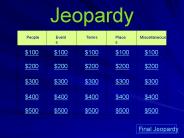 Jeopardy