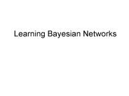 Learning Bayesian Networks