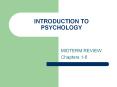 INTRODUCTION%20TO%20PSYCHOLOGY PowerPoint PPT Presentation