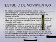 ESTUDIO DE MOVIMIENTOS PowerPoint PPT Presentation