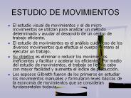ESTUDIO DE MOVIMIENTOS