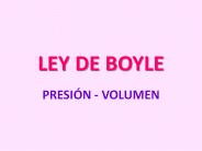 LEY DE BOYLE