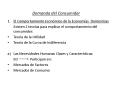 Demanda del Consumidor PowerPoint PPT Presentation
