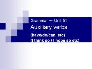 Grammar 