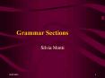 Grammar%20Sections PowerPoint PPT Presentation