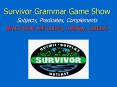Survivor Grammar Game Show PowerPoint PPT Presentation