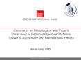 Comments on Mourougane and Vogel's The Impact of Selected Structural Reforms: Speed of Adjustment and Distributional Effects
