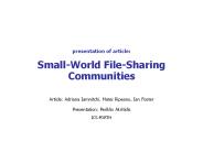 presentation of article: