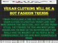 Vegan Clothing Will Be a Hot Fashion Trends PowerPoint PPT Presentation