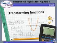 Transforming functions
