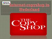 Internet-copyshop in Nederland