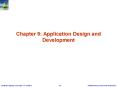 Chapter 9: Application Design and Development PowerPoint PPT Presentation