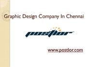Graphic Design Company in Chennai