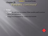 Forests, continued