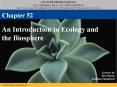 An Introduction to Ecology and the Biosphere PowerPoint PPT Presentation