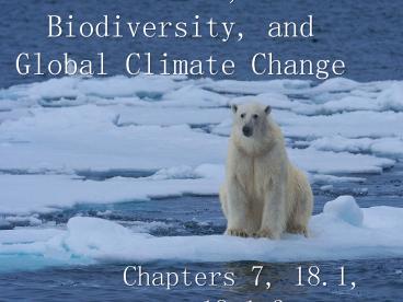 Chapters 7, 18.1, 19.1-3