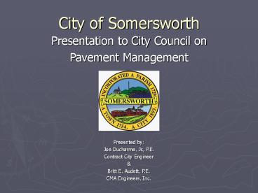 City of Somersworth