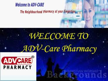 Canadian mail Order Pharmacy