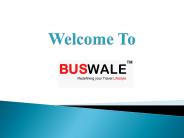Online Bus Tickets reservation | bus tickets booking | Buswale