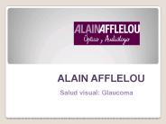 Salud visual Afflelou: Glaucoma