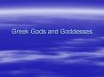Greek Gods and Goddesses PowerPoint PPT Presentation