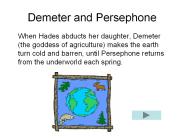 Demeter and Persephone