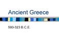 Ancient Greece PowerPoint PPT Presentation