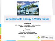 A Sustainable Energy