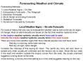 Forecasting Weather and Climate PowerPoint PPT Presentation