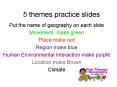 5 themes practice slides PowerPoint PPT Presentation