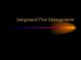 Integrated Pest Management PowerPoint PPT Presentation