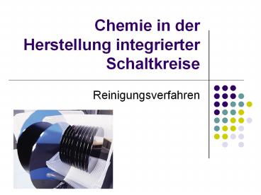 Chemie in der Herstellung integrierter Schaltkreise