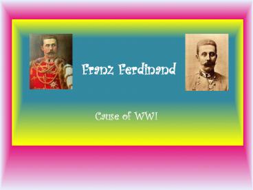 Franz Ferdinand